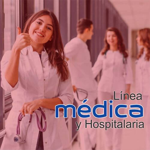 Línea médica y hospitalaria